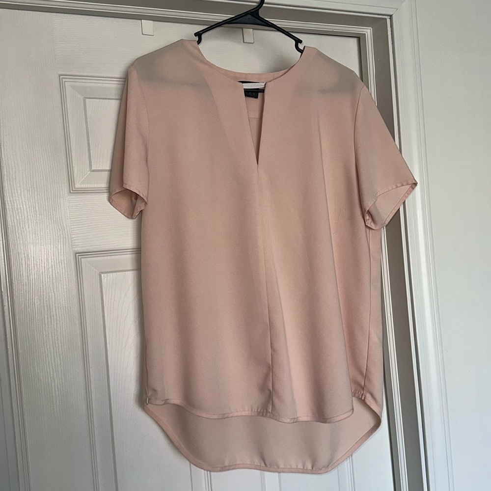 Peach Tunic Blouse